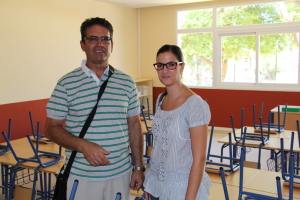 Colegio S_Bartolome_Gloria y el director