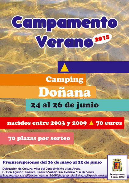 CartelCampamentoVerano2015DoxanaI
