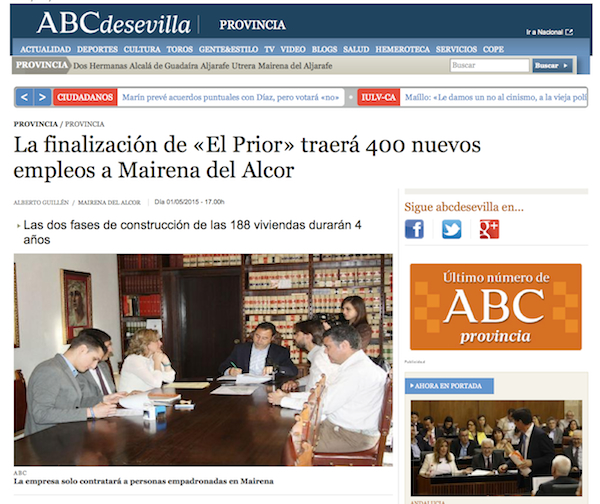 Convenio El Prior ABC Sevilla