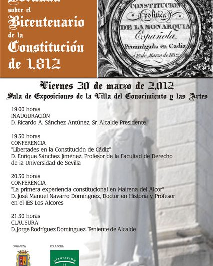 Jornada sobre el Bicentenario de la Constitución de 1.812