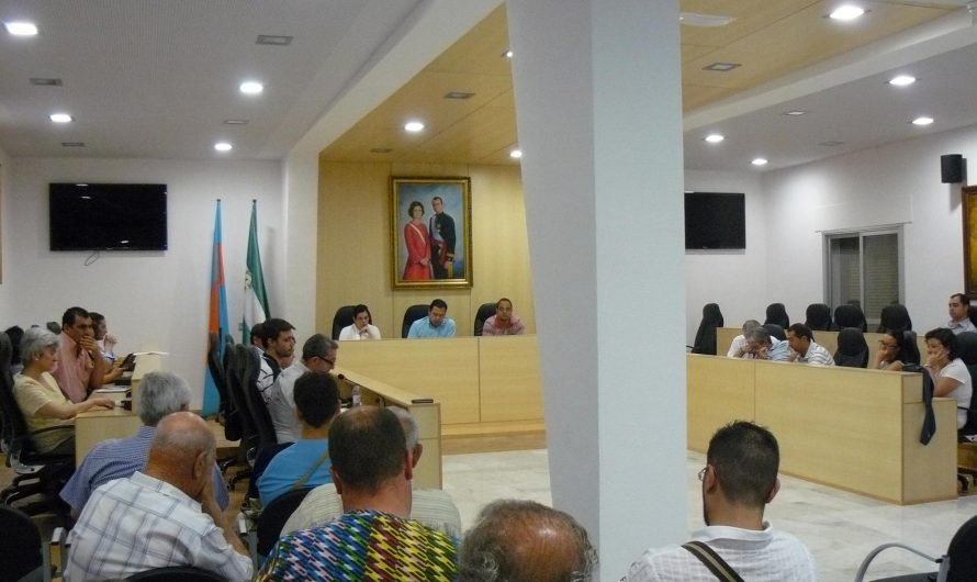 Pleno municipal en el que se provocó la más que probable intervención de Mairena del Alcor