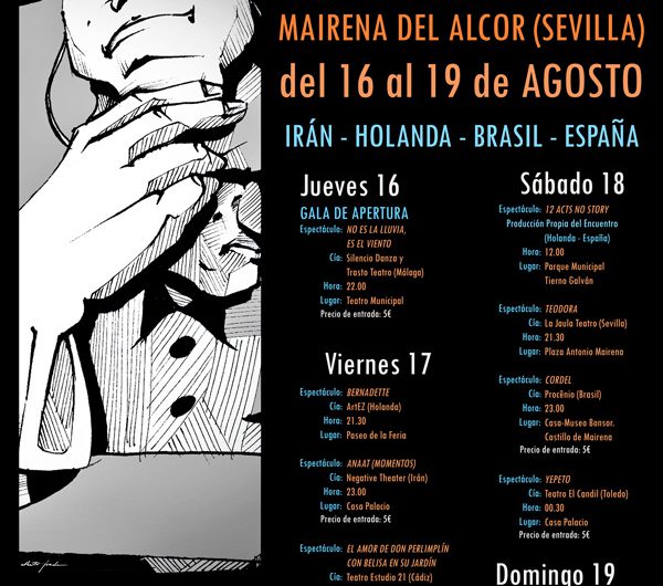 Cerrado el Cartel del I Encuentro Internacional de Teatro Joven de Mairena del Alcor