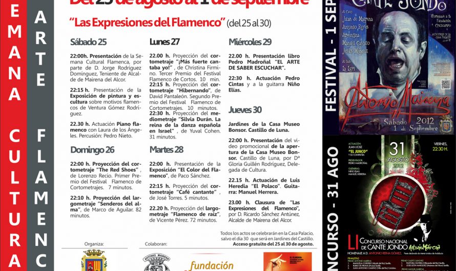 Semana Cultural del Arte Flamenco: del 25 de agosto al 1 de septiembre