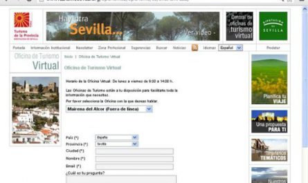 Imagen de la web de la Oficina de Turismo Virtual de Mairena del Alcor