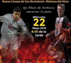 Cartel del CD Mairena-Sevilla FC