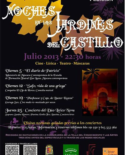 Esta noche comienzan las «Noches en los Jardines del Castillo»