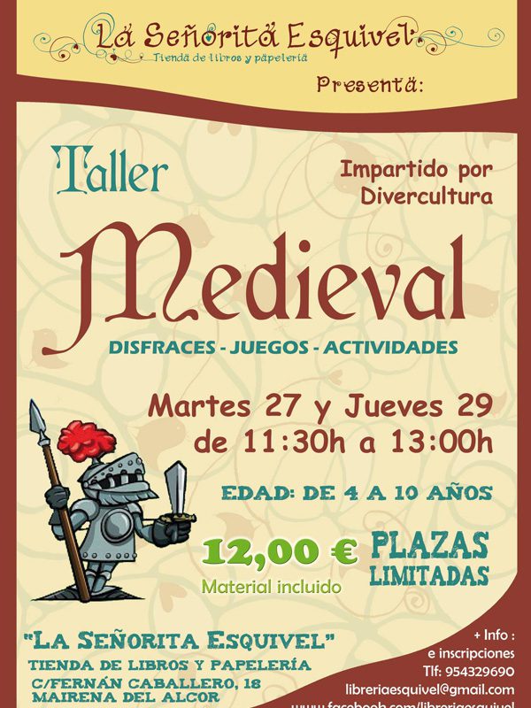 Cartel del Taller Medieval
