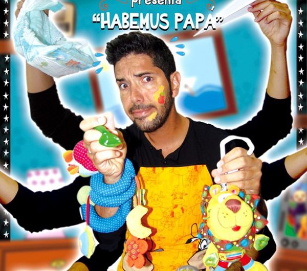 Pepito el Caja presenta su nuevo espectáculo «Habemus Papá»