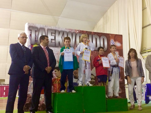 Rodrigo Portilla subcampeón de España de taekwondo