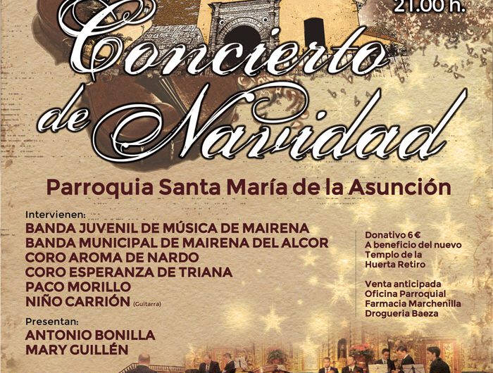 El Concierto de Navidad se celebrará el 19 de diciembre