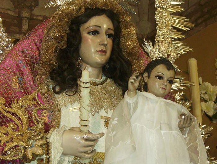 «Fiesta de la Luz» para la presentación de los recién nacidos a la Patrona