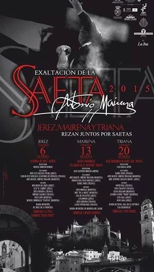 Finaliza la Exaltación de la Saeta 2015 en Triana el viernes 20 de marzo