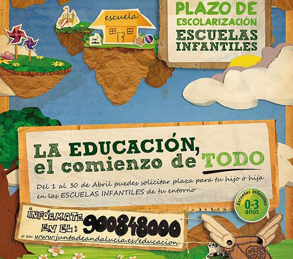 Ya está abierto el plazo de escolarización para las Escuelas Infantiles