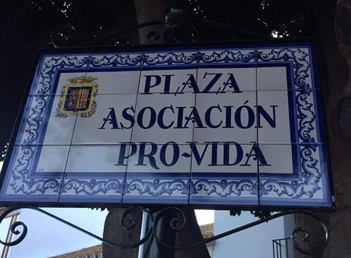 Inaugurada la Plaza Asociación Pro-Vida