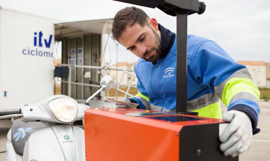 UNIDAD MÓVIL DE LA INSPECCIÓN TÉCNICA DE VEHÍCULOS (ITV) PARA CICLOMOTORES